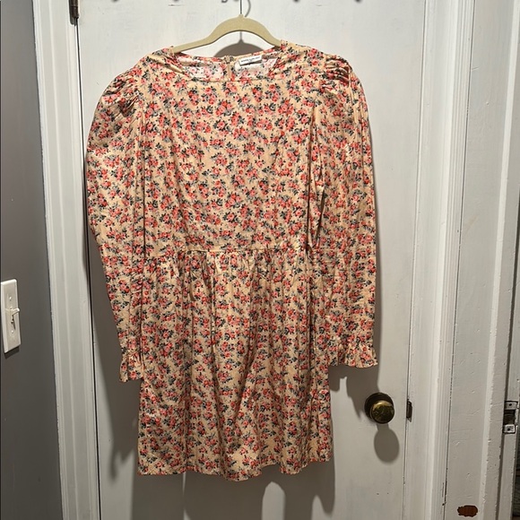 BATSHEVA x LAURA ASHLEY long sleeve floral mini dress - Picture 2 of 8
